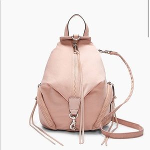 Rebecca Minkoff Blush Pink Nylon Backpack